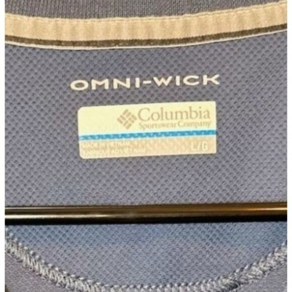 Columbia Performance Polo, Blue, Men's Large - Picture 4 of 7
